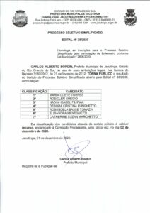 processo seletivo